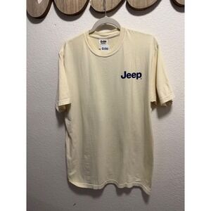 Jeep Jedco Duck T-shirt Pale Yellow Size L